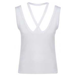 MM6 Maison Margiela Ribbed Cotton Top