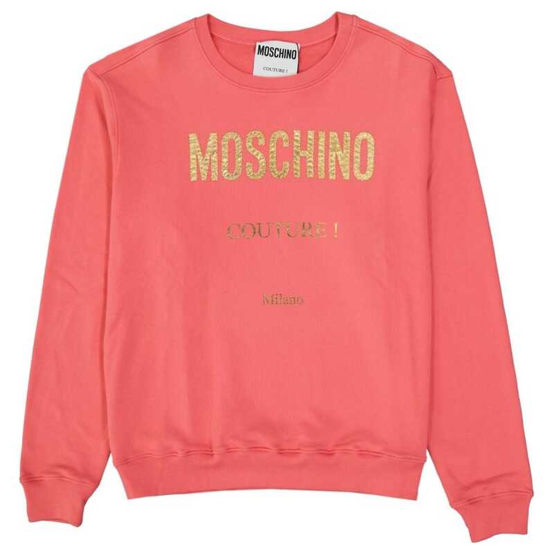 Moschino Couture Cotton Logo Sweatshirt, theFeinheit