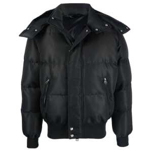 Alexander McQueen Wool Blend Padded Bomber