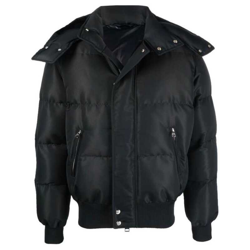 Alexander McQueen Wool Blend Padded Bomber, theFeinheit