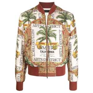 Amiri Printed Silk Jacket