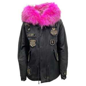 AS65 Canvas Embellished Parka Jacket