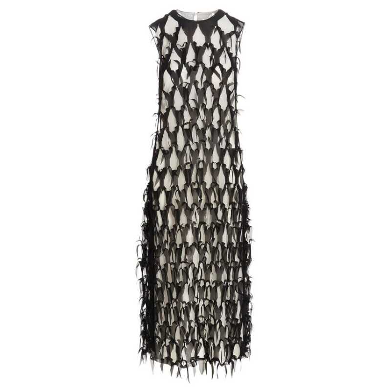 Maison Margiela Silk Midi Dress, theFeinheit