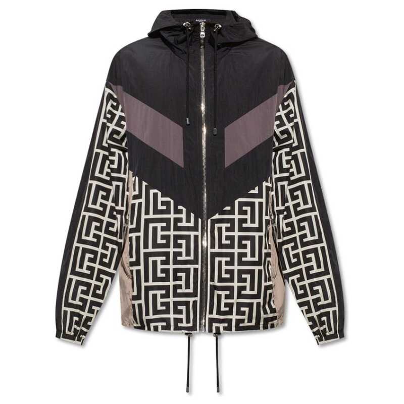 Balmain Nylon Monogram Jacket, theFeinheit