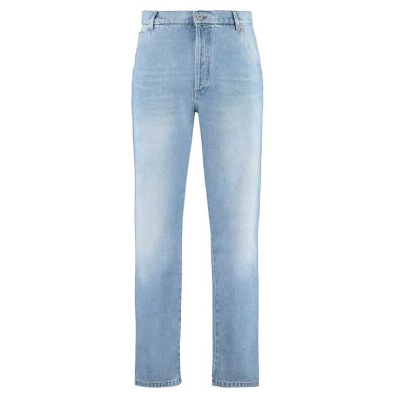 Balmain Cropped Straight Jeans, theFeinheit