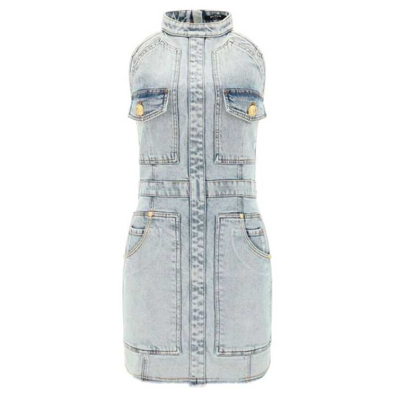 Balmain Denim Mini Dress, theFeinheit