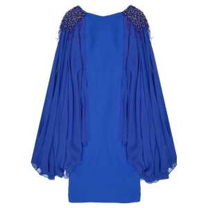 IVAN MONTESI Beaded Shoulders Dress