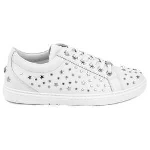 Jimmy Choo Cash Star Leather Sneakers