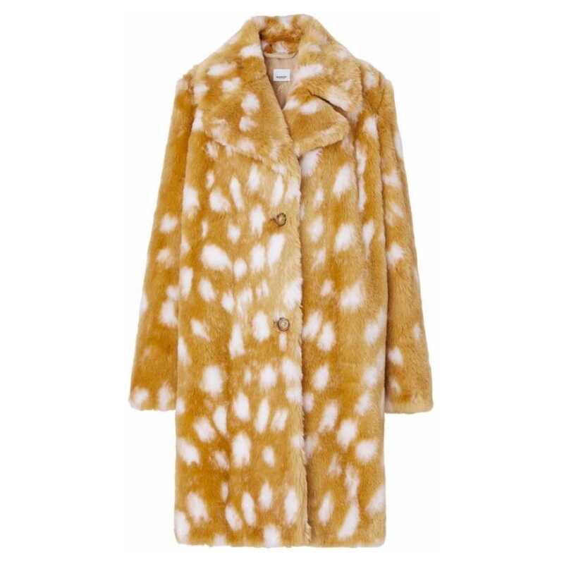 Burberry Faux Fur Coat, theFeinheit