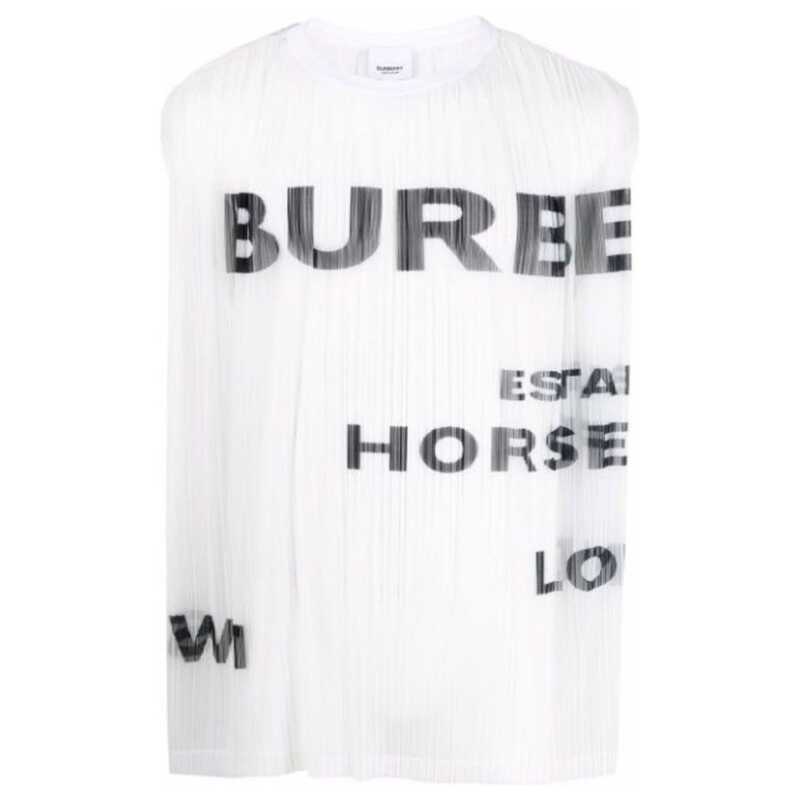Burberry Horseferry Print Mesh Tank Top, theFeinheit