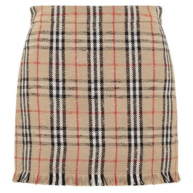 Burberry Vintage Pattern Mini Skirt, theFeinheit