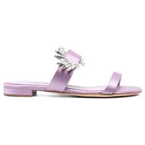 Manolo Blahnik Chivela 010 Flat Sandals