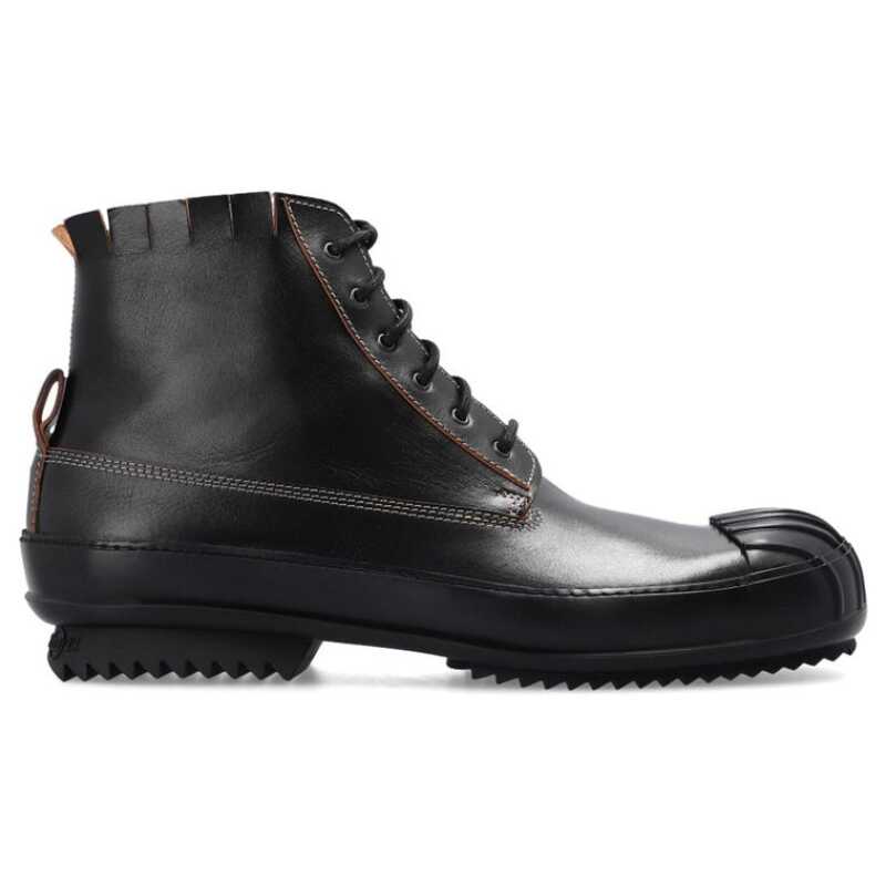 Maison Margiela Leather High-Top Sneakers, theFeinheit