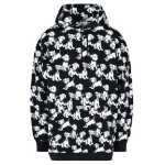 Celine Hooded Printed Dogs Sweatshirt