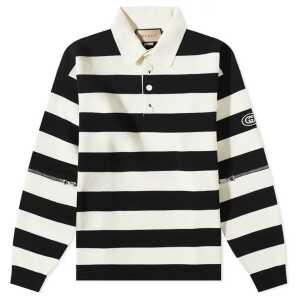 Gucci Striped Cotton Polo