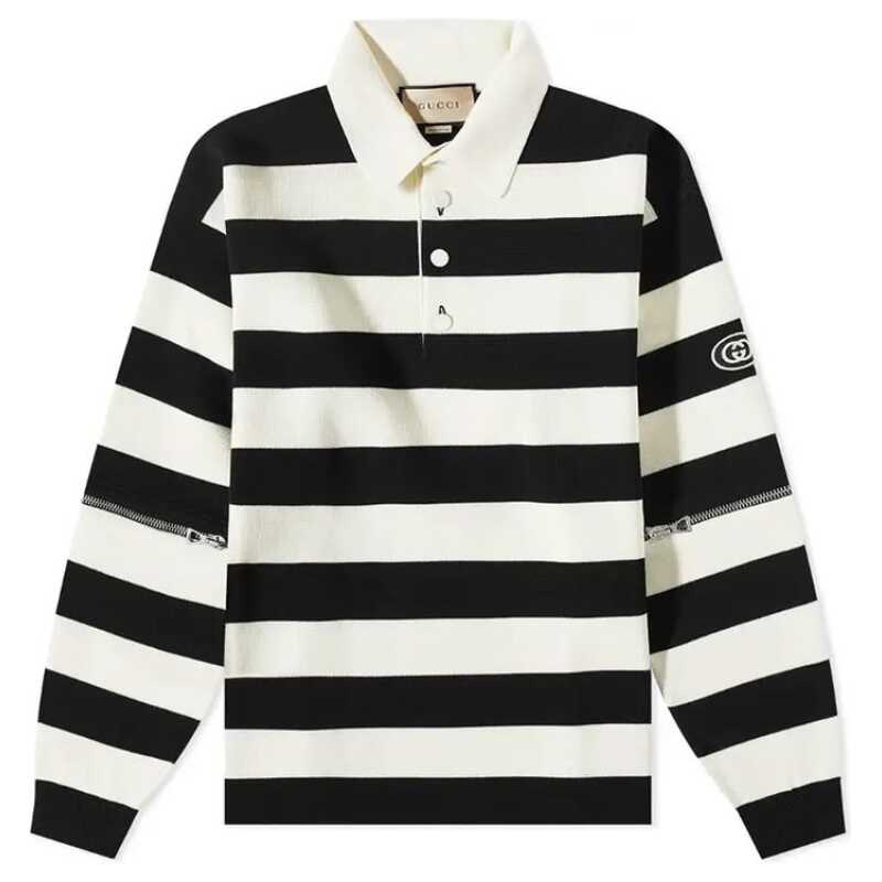 Gucci Striped Cotton Polo, theFeinheit