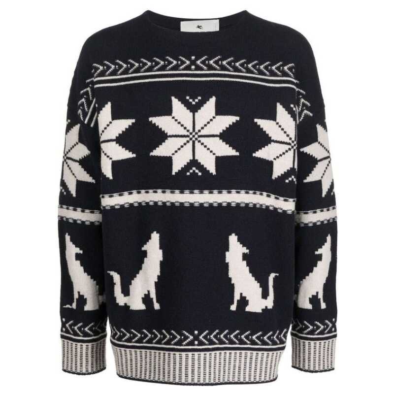 Etro Embroidered Cotton Sweater, theFeinheit