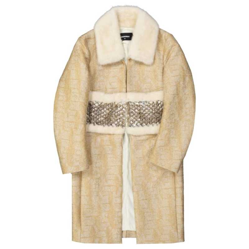 Dsquared² Crystal Embellished Coat, theFeinheit