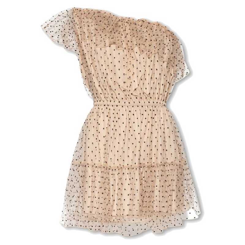 Gucci One-Shoulder Tulle Dress, theFeinheit