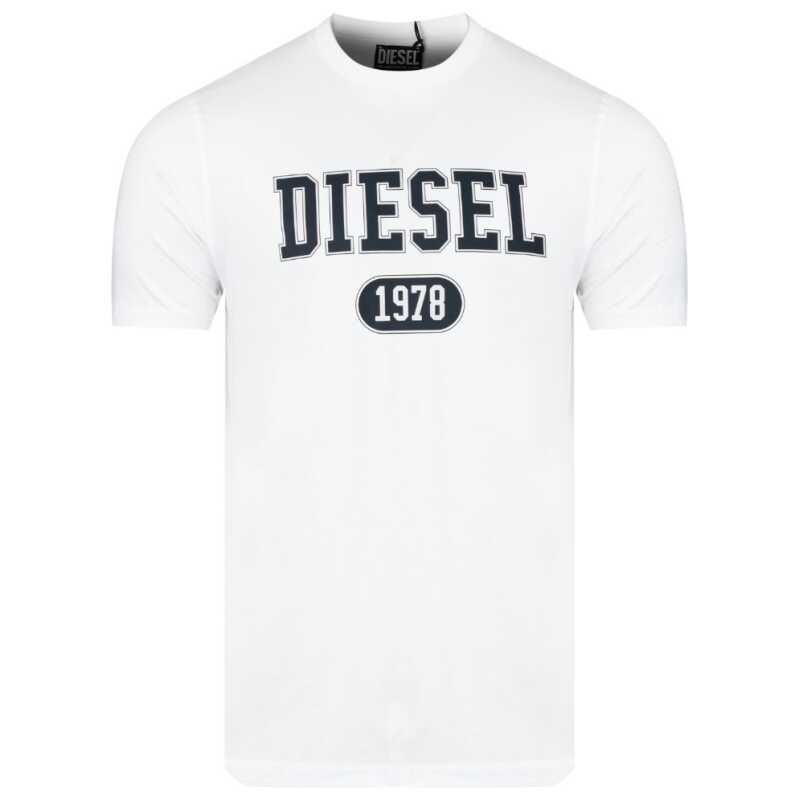 Diesel White Cotton T-Shirt, theFeinheit