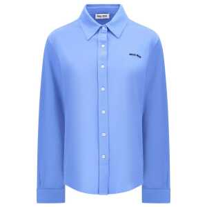 Miu Miu Long-sleeved Polo Shirt