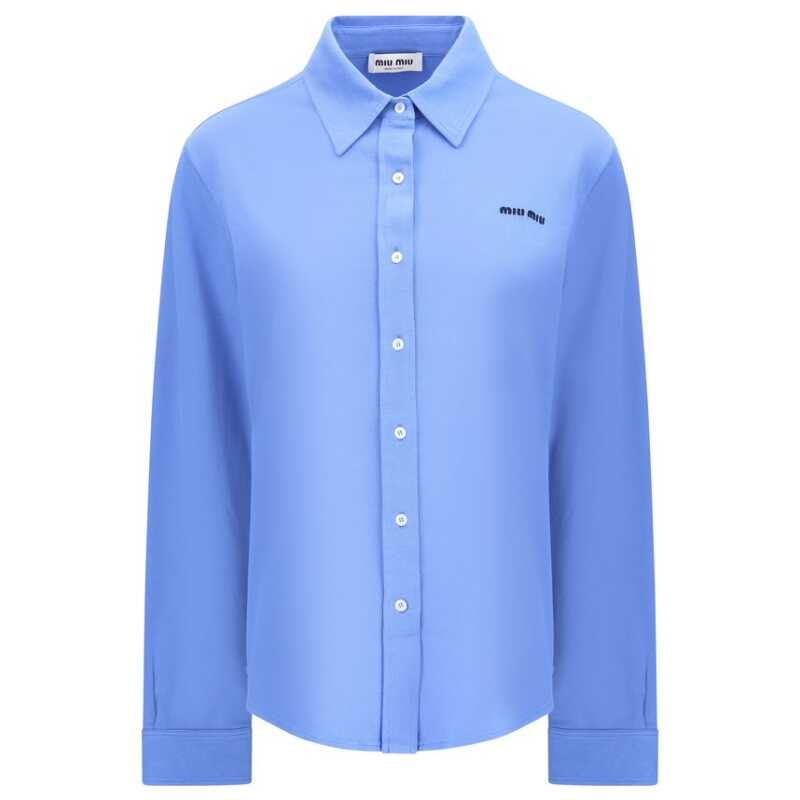 Miu Miu Long-sleeved Polo Shirt, theFeinheit