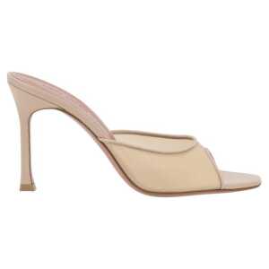 Amina Muaddi Alexa Slipper Sandals