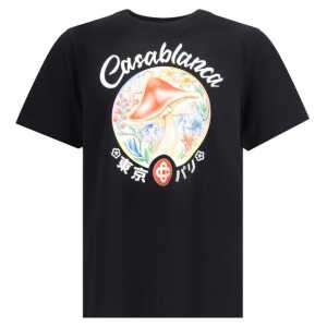 Casablanca Mushroom Emblem printed T-Shirt