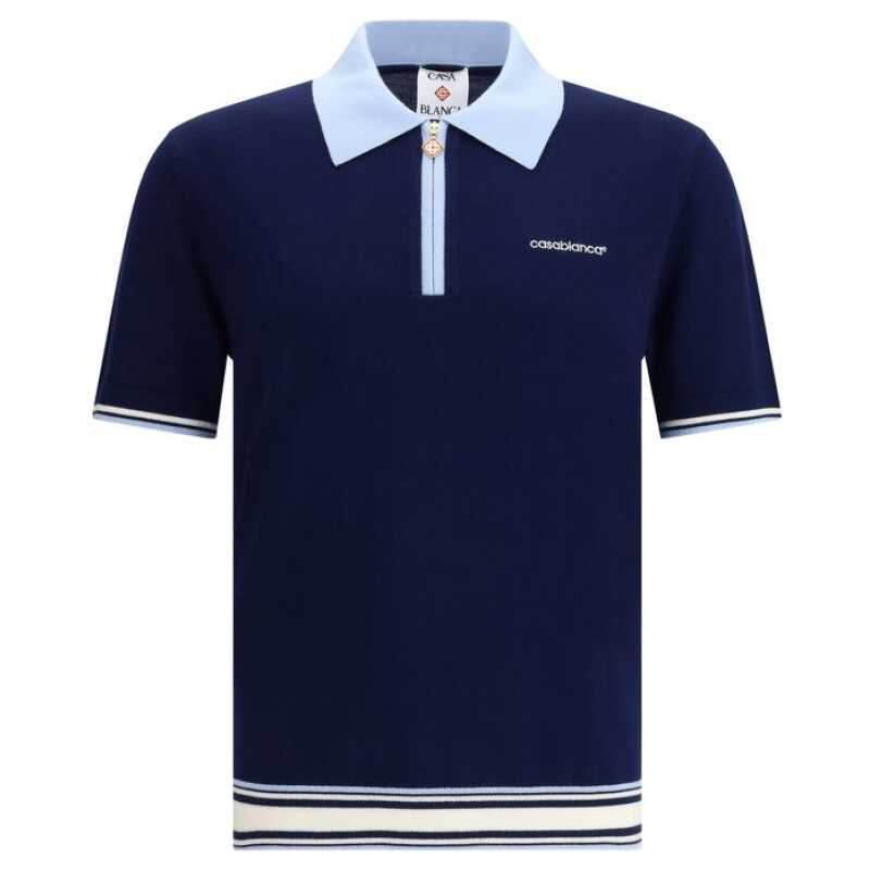 Casablanca Merino Wool Polo Shirt, theFeinheit