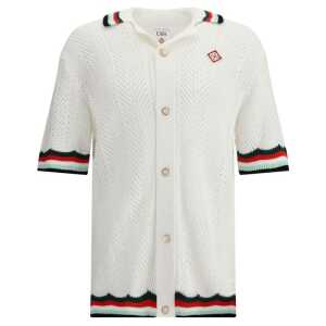 Casablanca Sporty Short-sleeve Cardigan