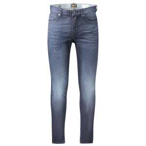 Hugo Boss Blue Cotton Men's Slim Fit Jean