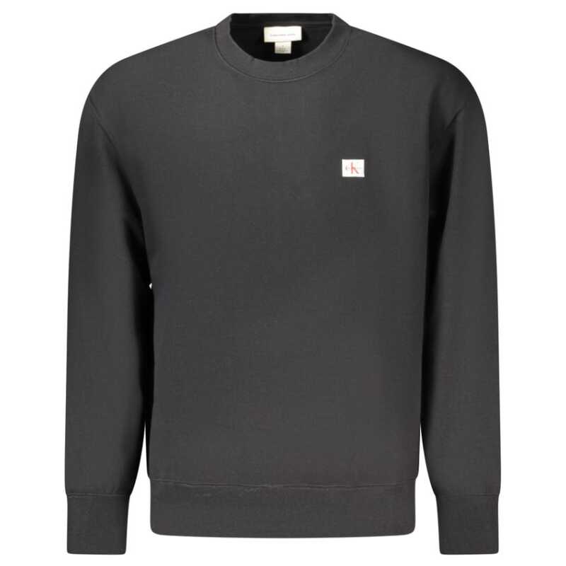 Calvin Klein Black Cotton Men Sweater, theFeinheit