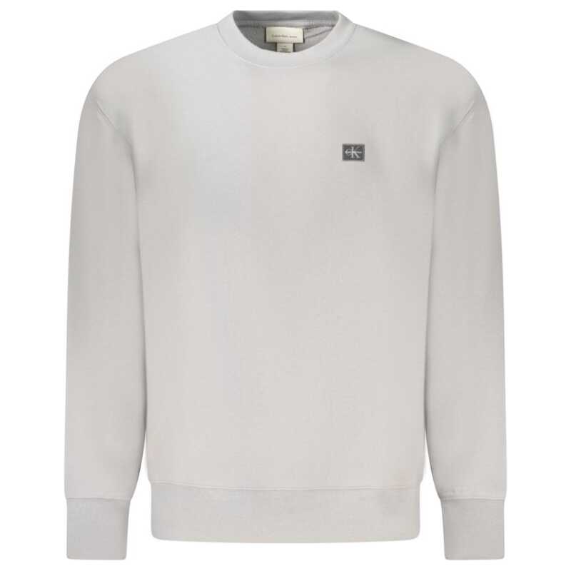 Calvin Klein Gray Cotton Men Sweater, theFeinheit
