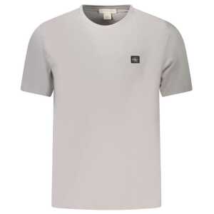 Calvin Klein Gray Cotton Men T-Shirt