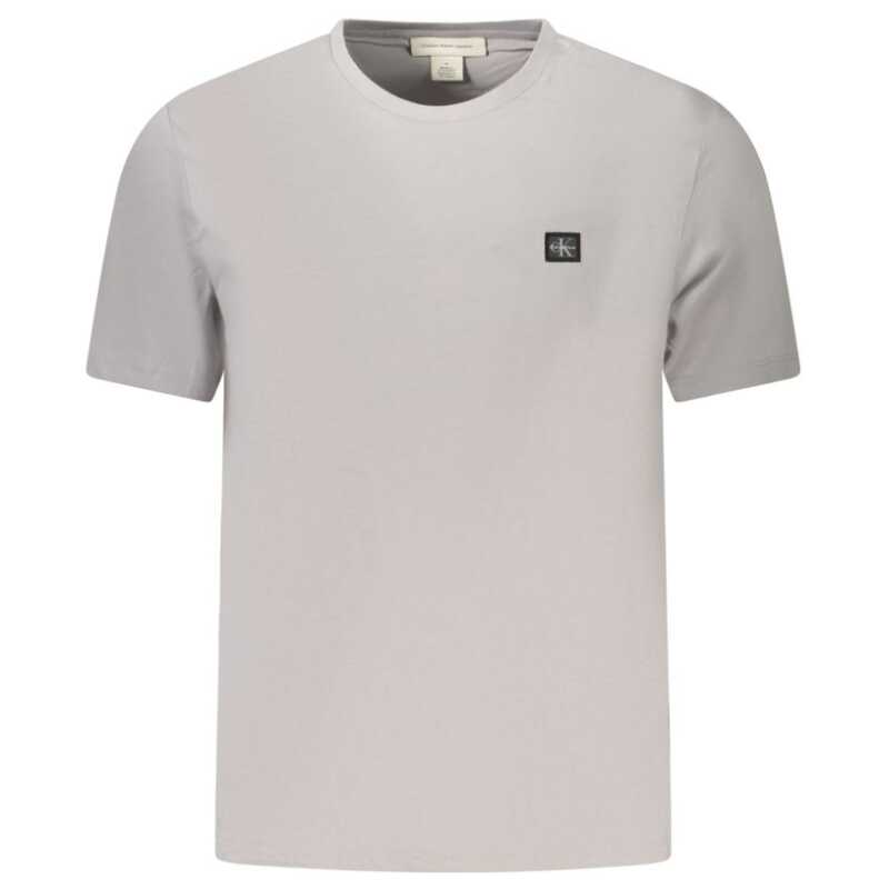 Calvin Klein Gray Cotton Men T-Shirt, theFeinheit