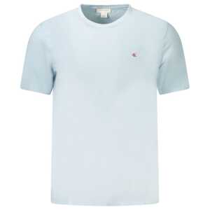 Calvin Klein Blue Cotton Men T-Shirt