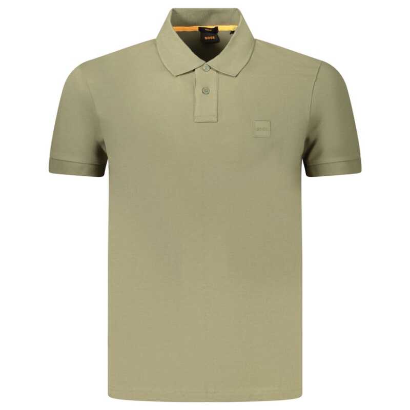 Hugo Boss Green Cotton Men Polo Shirt, theFeinheit