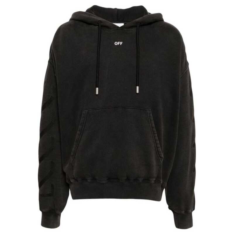 Off-White St. Matthew Over Cotton Hoodie Sweatshirt, theFeinheit