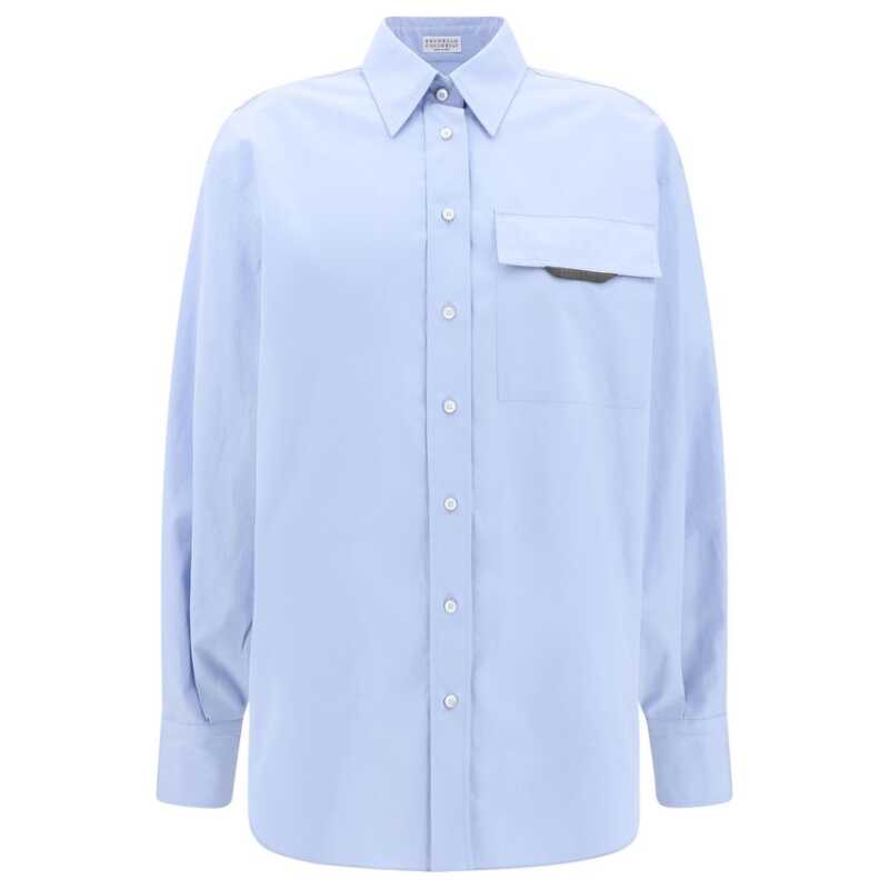 Brunello Cucinelli Shirt with iconic jewelry detail, theFeinheit