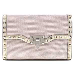 Valentino Garavani Small canvas Rockstud Shoulder Bag