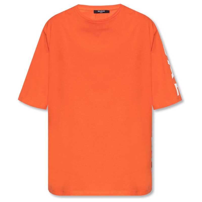 Balmain Orange Cotton T-Shirt, theFeinheit