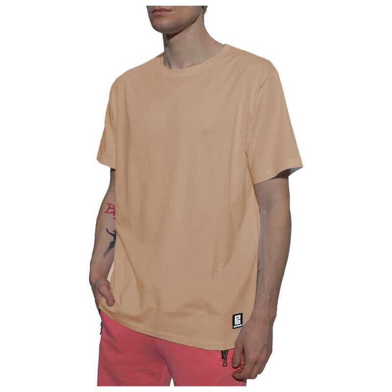 Balmain Brown Cotton T-Shirt, theFeinheit