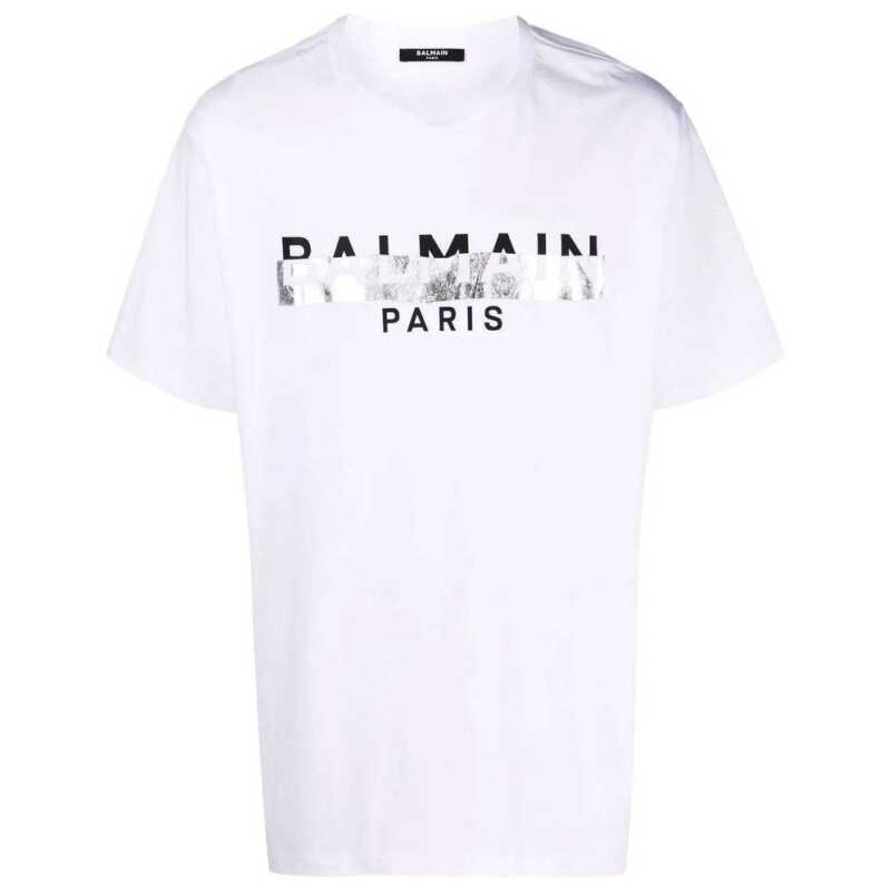 Balmain White Cotton T-Shirt, theFeinheit