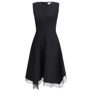 Alexander McQueen Asymmetric midi Dress