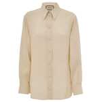 Gucci Beige Silk Shirt