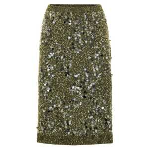 Gucci Green Viscose Skirt