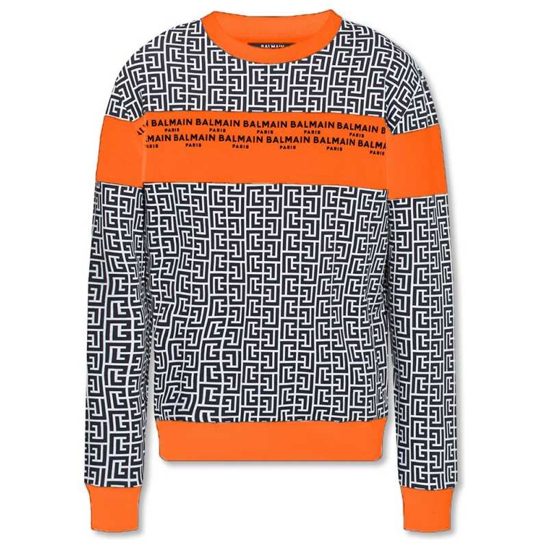 Balmain Multicolor Cotton Sweater, theFeinheit