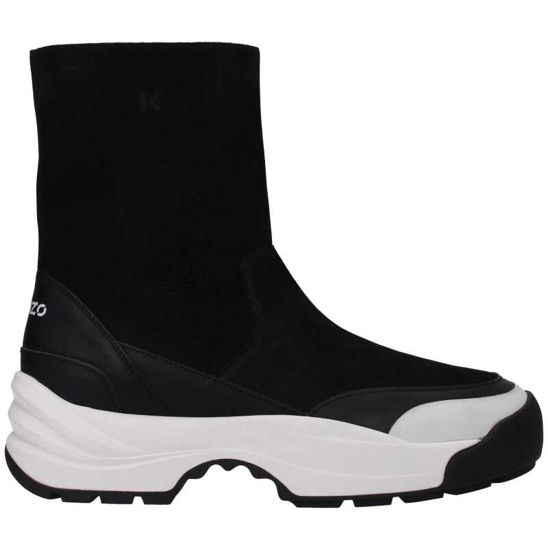 Kenzo Black Leather Ankle, theFeinheit