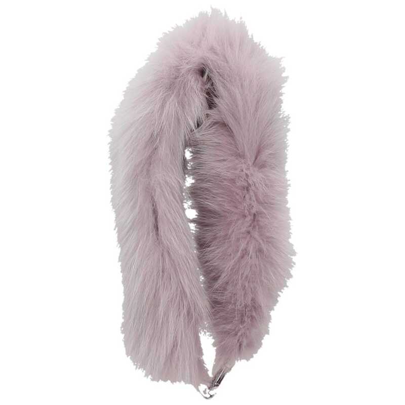 Miu Miu Purple Fur Shoulder Bag, theFeinheit