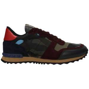 Valentino Garavani Green Leather Sneakers